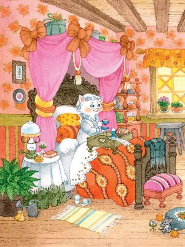 Книга - Кошкин дом, иллюстрации О. Ионайтис   
